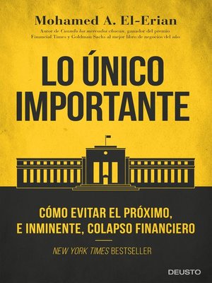 cover image of Lo único importante